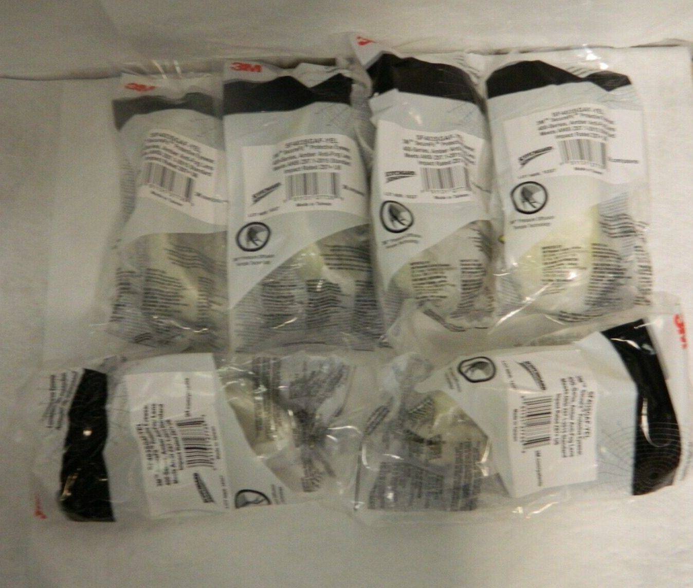 3M Secure Fit Protective Eyewear Amber Anti-Fog Lens Qty 6 SF403SGAF-YEL