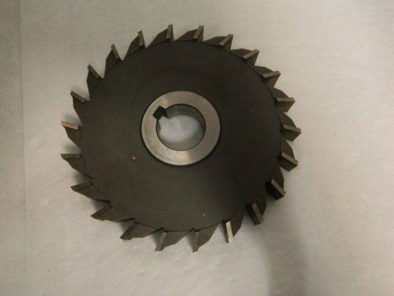 Pro 5" Diam x 5/8" Face Width Straight Tooth Side Milling Cutter 22 Teeth