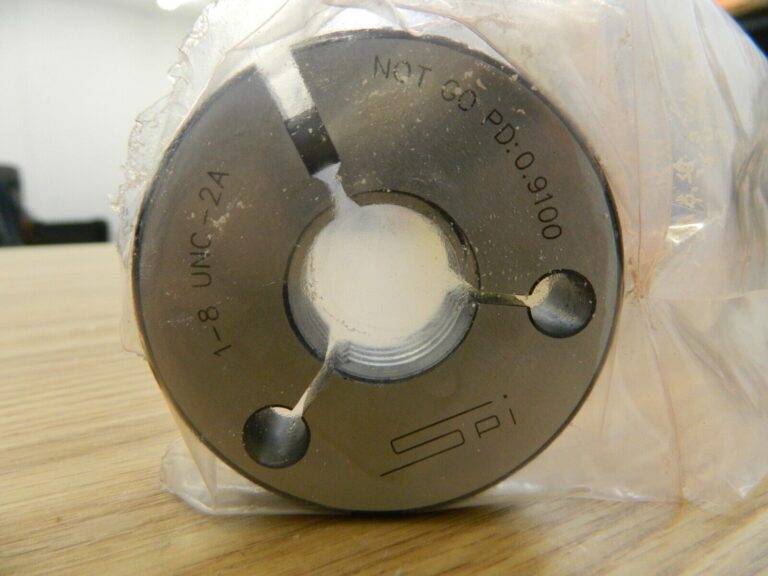 SPI Double Ring Thread Gage 1-8 NOGO Double Ring Thread Gage Class 2A