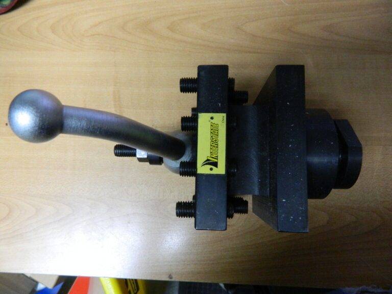 Interstate 13 to 20 Inch Lathe Swing, Square Indexing Turret ETP-HD412