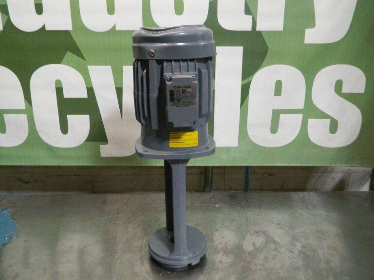 Graymills Cast Iron Immersion Recirculating Pump 45 GPM 3/4 HP IMV75-F DAMAGED