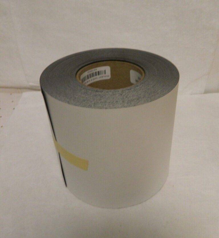 NMC 4″ x 60' Vinyl Floor & Egress Tape Black AST460B