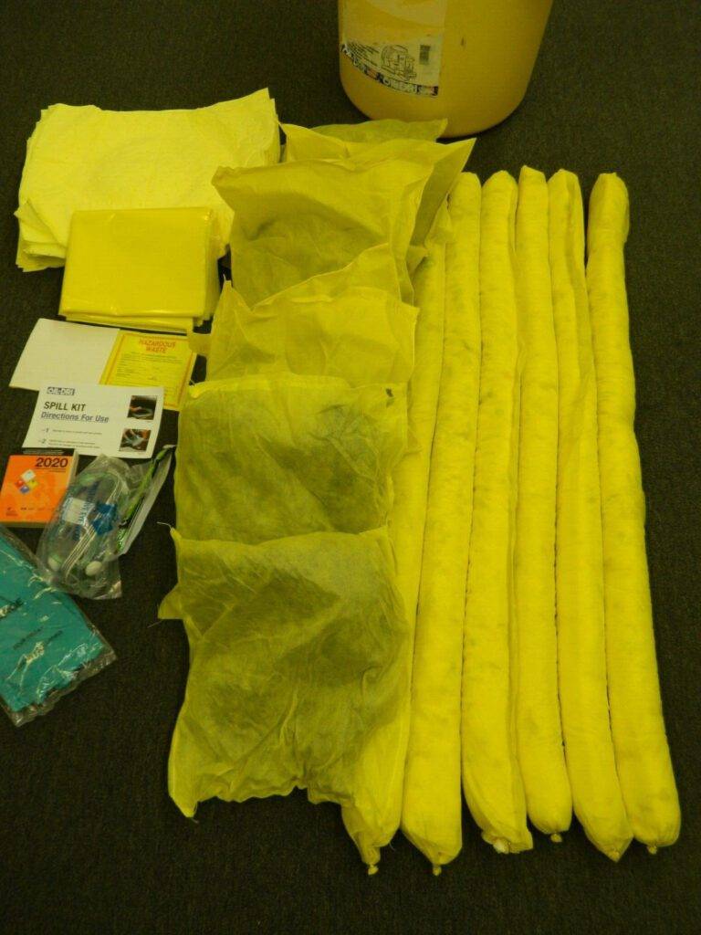 Oil-Dri Spill Kit, Chem/Hazmat, Yellow L90894