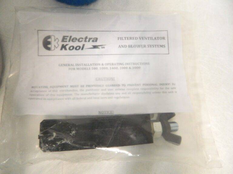 Electra-Kool Filtered Enclosure Blower Main Filter 10120