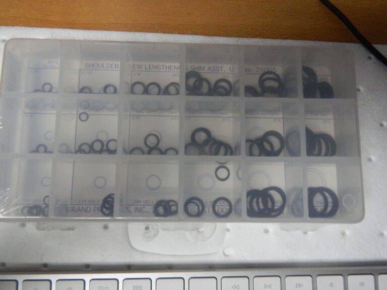 PRECISION BRAND Lengthening Shim Assortment: Steel 270 PC