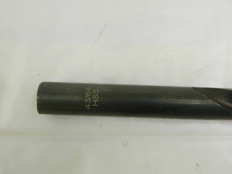 Interstate 43/64″ 118° 2-Flute High Speed Steel Extra Length Drill Bit 01430438