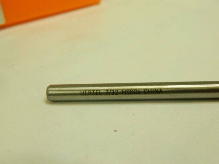 HERTEL Cobalt Aircraft Ext. Drill 7/32″ Diam 2-1/2″ FL L 135° Qty 12 59926618