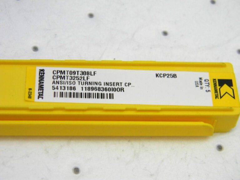 KENNAMETAL Carbide Turning Inserts CPMT32.52LF KCP25B QTY 5 5413186