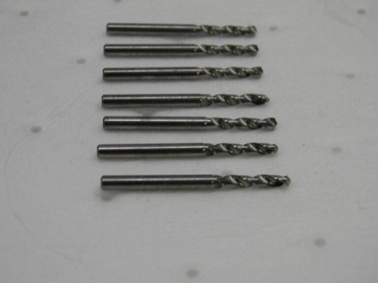 ACCUPRO Solid Carbide Micro Drill Bits : 0.1051″ Dia, 120 ° QTY 7 A-6120267R