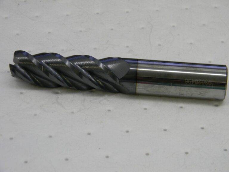 ACCUPRO 1″ Diam 4 Flute Solid Carbide 1/8″ Corner Radius End Mill 12183179