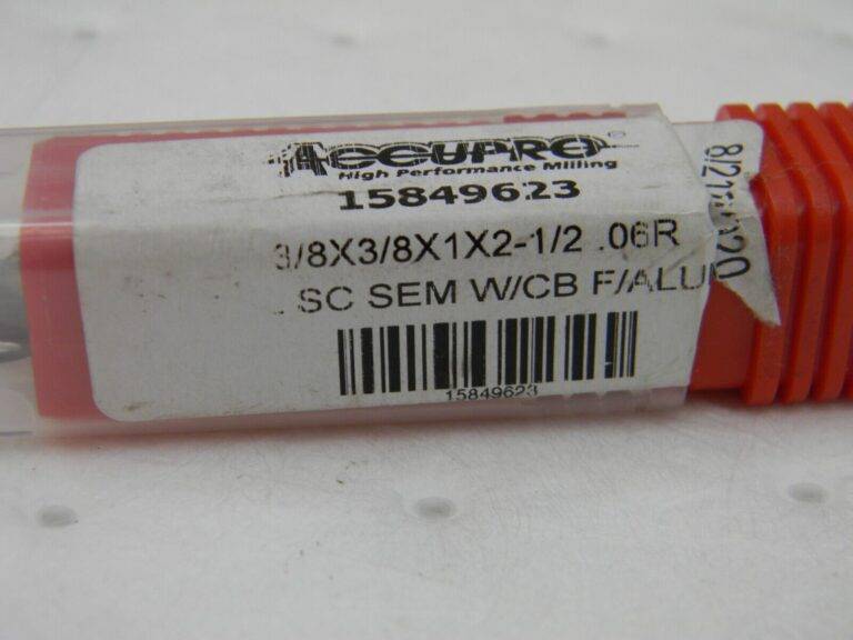 ACCUPRO 3/8″ Diam Solid Carbide Roughing Corner Radius Mill 6504170