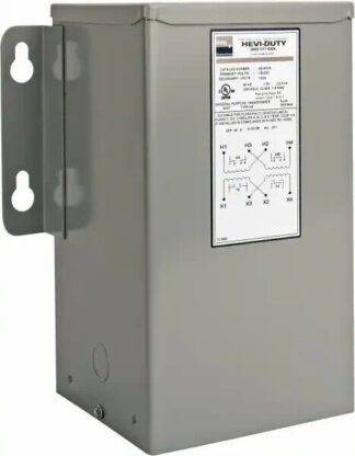 SOLA/HEVI-DUTY 120/240 Input Volt 12/24 Output Volt 60 Hz Buck Boost Transformer