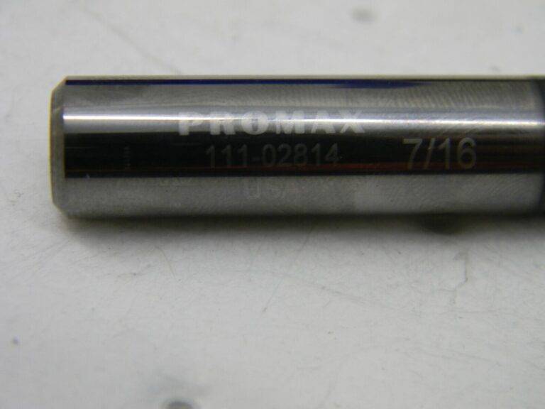 PROMAX Square End Mill Solid Carbide 4 FL 111-02814