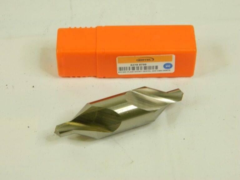 HERTEL HSS Combo Drill & Countersink: #10, 1″ Body Dia, 62788799