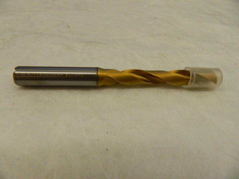 kennametal Jobber Length Drill Bit: 0.3346 Dia, 135 °, Solid Carbide 2257421