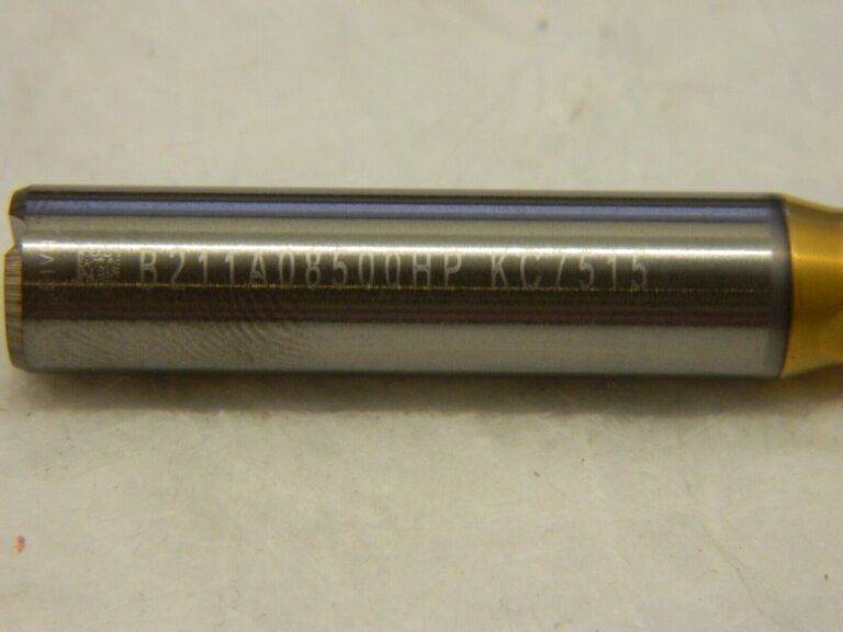 kennametal Jobber Length Drill Bit: 0.3346 Dia, 135 °, Solid Carbide 2257421