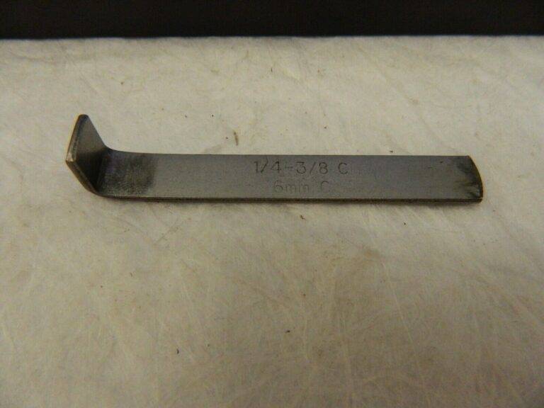 DUMONT MINUTE MAN Keyway: Style C, High Speed Steel, 8 mm Wide 44807