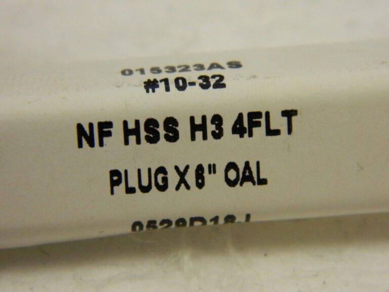 REGAL CUTTING TOOLS qty 2 #10-32 H3 4 Flt. Plug Extension Tap - 6 SS 015323AS