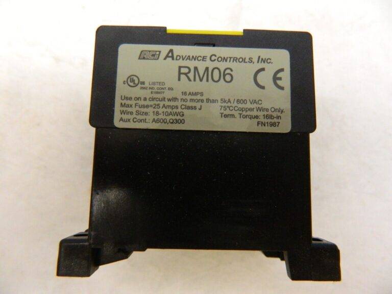 ACI 4 Pole, 2NC/2NO, 460 VAC Control Relay 132999