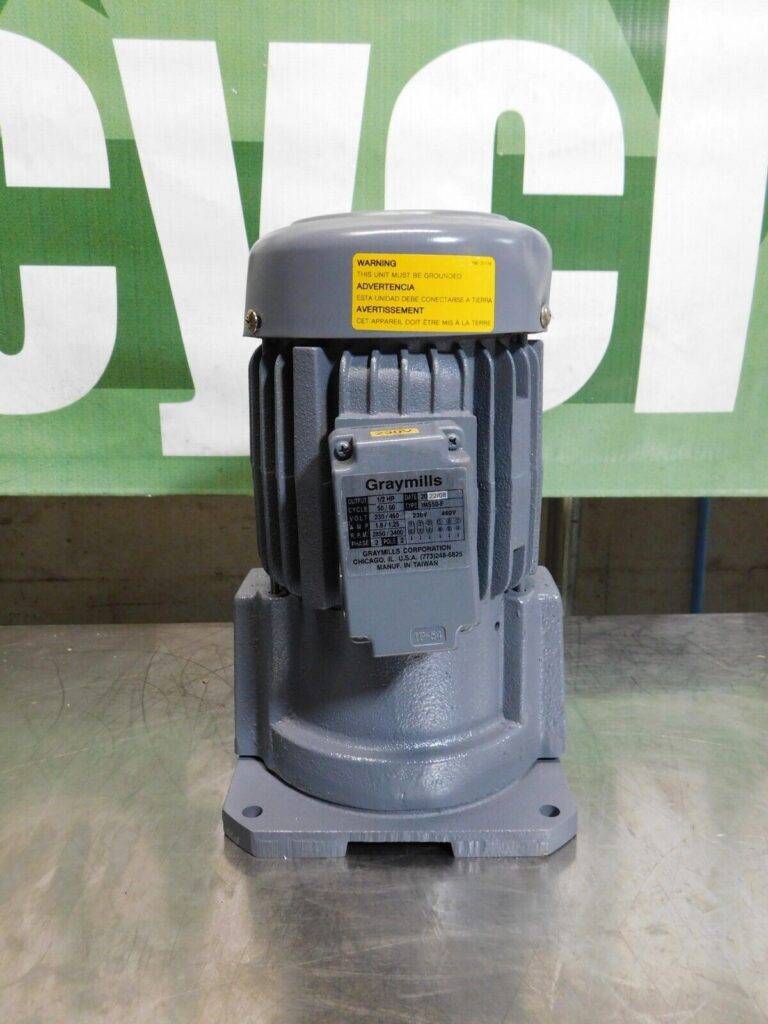 Graymills Coolant Suction Pump 3/4" NPT 1/2 HP 230/460v 3Ph IMS50-F PARTS/REPAIR