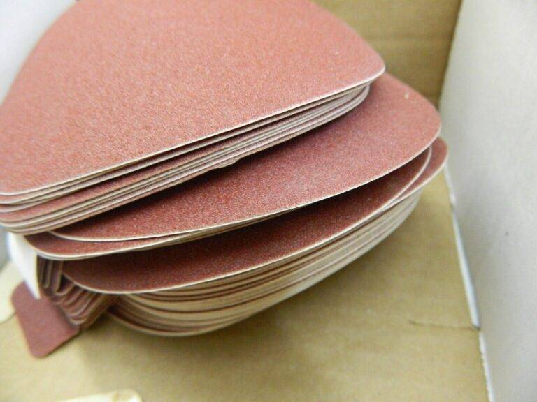 Norton R243 AO p150 Medium Grit 6" Cloth PSA Disc qty 50 39979