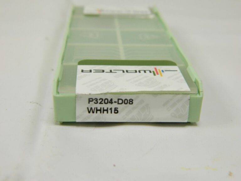 Walter Carbide Milling Insert P3204 –D08 WHH15 Qty 7 5836929