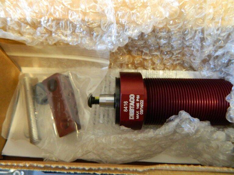 DE-STA-CO 67 Lb Clamping Force Double-Acting Pneumatic Swing Clamp 8416