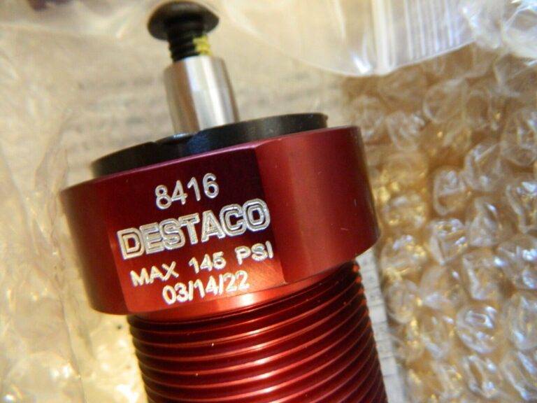 DE-STA-CO 67 Lb Clamping Force Double-Acting Pneumatic Swing Clamp 8416