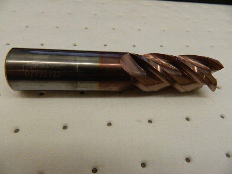 ACCUPRO Square End Mill 1'' Dia 4 Fl Solid Carbide 12182976