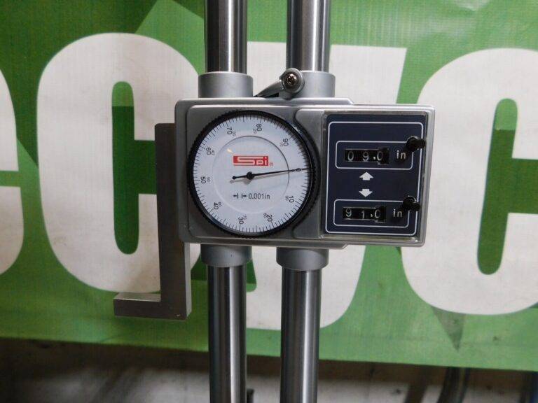SPI Double Beam Stainless Steel Dial Height Gage 0-24" Range 11-564-2 INCOMPLETE