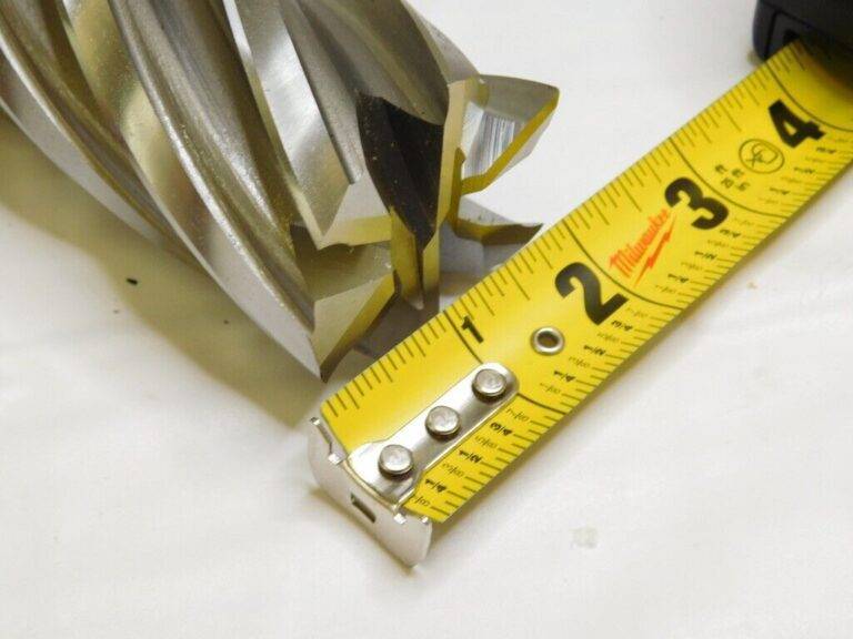 HERTEL Square End Mill RH 2''D x 8''LOC x 2''SD X 11-3/4"OAL 6 FL 91194357