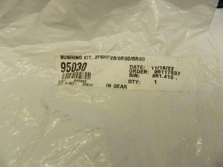 Bushing Kit- Zf6Jp26/6r60/6r80 95030