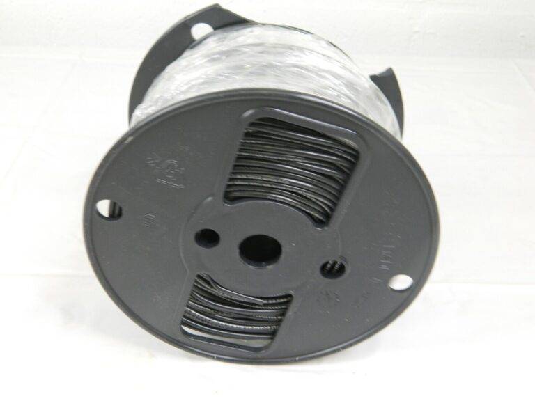 SOUTHWIRE 16 AWG, 26 Strand, Black Machine Tool Wire 500 Ft. Long 411020508