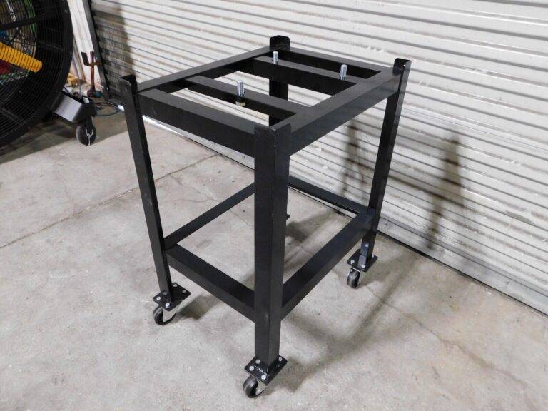 Pro Steel Rolling Inspection Surface Plate Stand 18X24"PLT W/STD