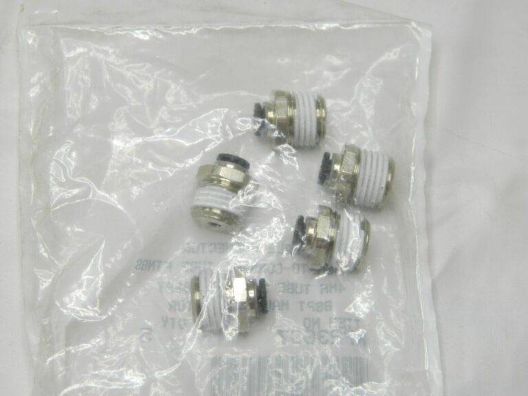 PARKER Push-To-Connect Tube to Male BSPT Tube Fitting 1/4″ Thread Qty 5 KP23897