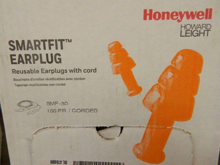 HOWARD LEIGHT Earplugs 100pr : Rubber, Flanged, No Roll, Corded SMF-30