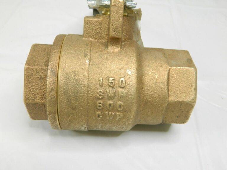 NIBCO Standard Manual Ball Valve: 1-1/2″ Pipe, Full Port FNPT x FNPT NL951LC
