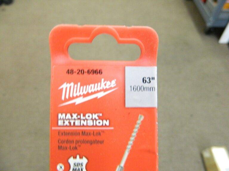 Milwaukee SDS-MAX 63" Max-Lok Drill & Core Bits Extension 48-20-6966