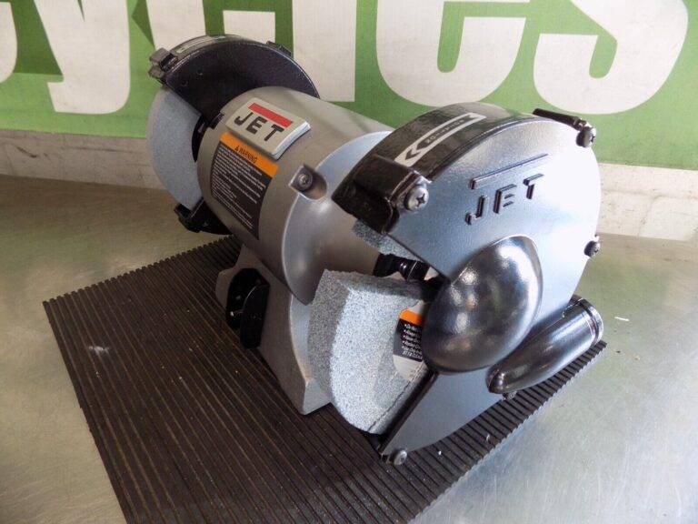 Jet Shop Bench Grinder 8" Wheel Diameter 3450 RPM 115v 577102 Damaged