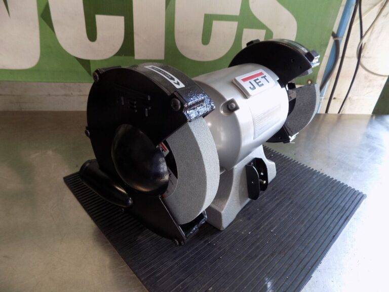 Jet Shop Bench Grinder 8" Wheel Diameter 3450 RPM 115v 577102 Damaged