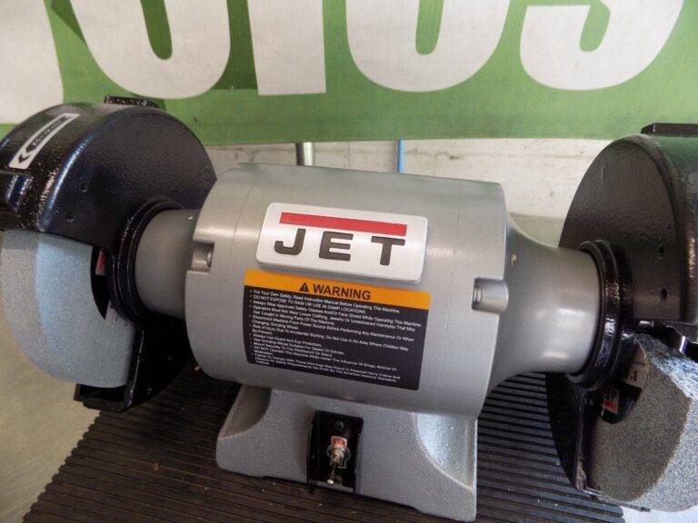 Jet Shop Bench Grinder 8" Wheel Diameter 3450 RPM 115v 577102 Damaged