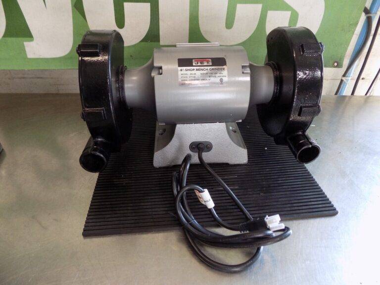 Jet Shop Bench Grinder 8" Wheel Diameter 3450 RPM 115v 577102 Damaged