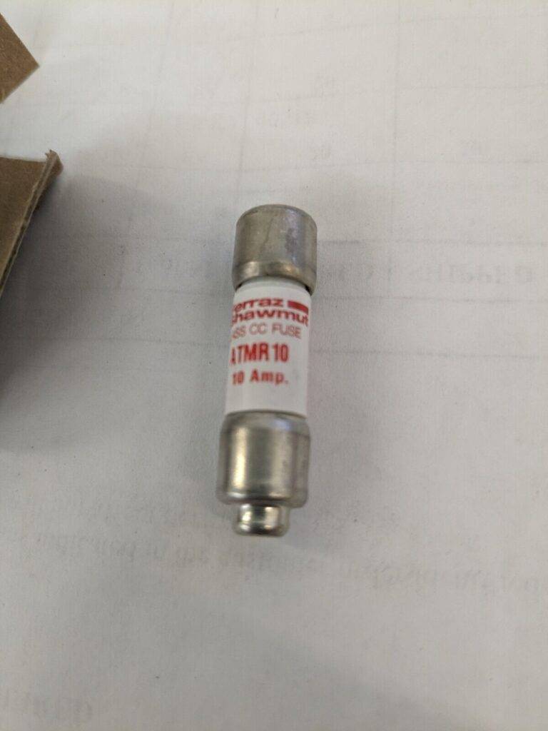 FERRAZ SHAWMUT 10pk Cylindrical Fast-Acting Fuse: CC, 10 A, 10.3 mm Dia ATMR10