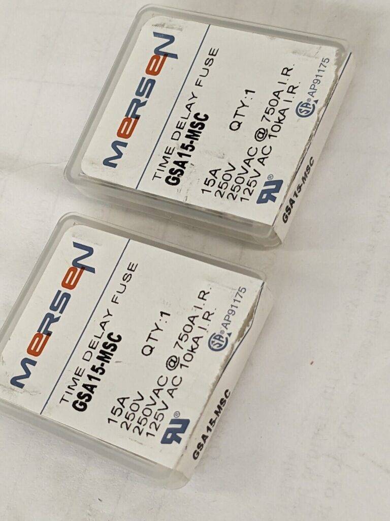 FERRAZ SHAWMUT Cylindrical Time Delay Fuse 10pc15 A 1-1/4″ OAL1/4″ Dia GSA15-MSC