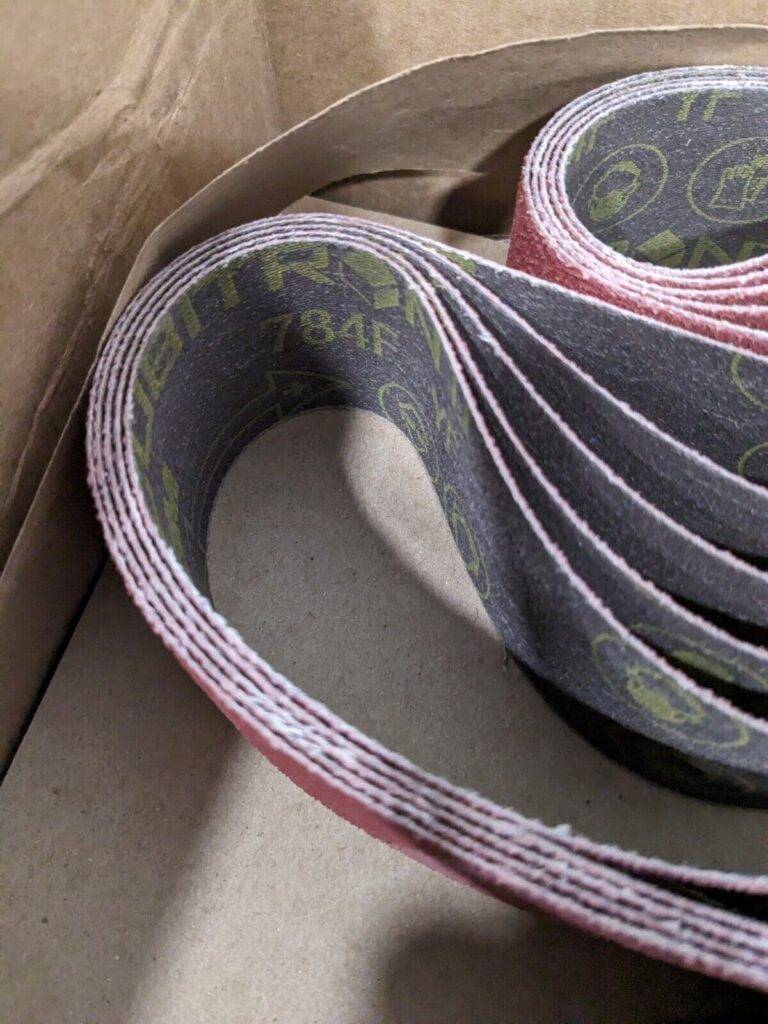 3M Cubitron II Cloth Belt 784F, 50+ YF-weight 2" x 18" Qty 50 7100091823