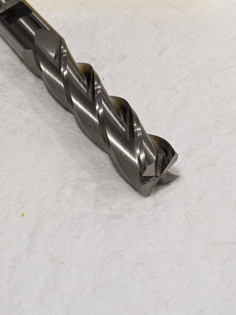 Morse Center Cutting Long Length Single End End Mill, 3/4", 4 FL 44544 4587