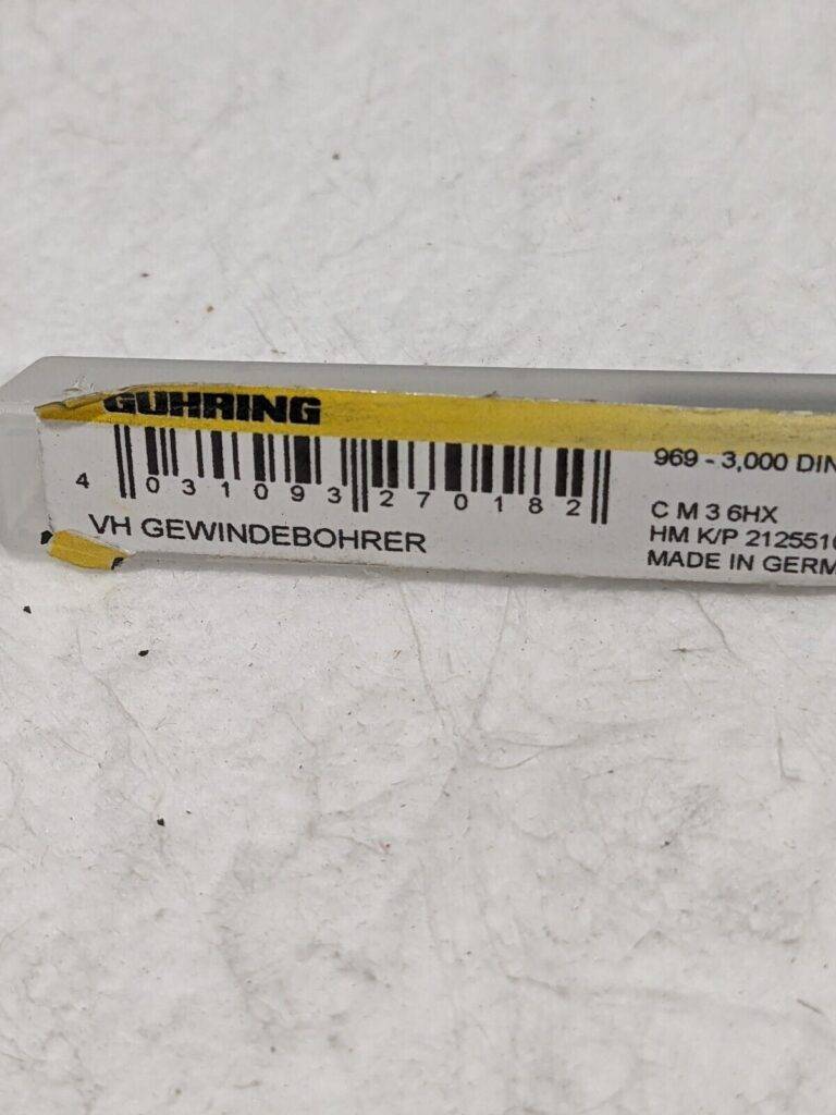 GUHRING Spiral Point Tap: M4x0.70 Metric, 3 Flutes 9009690040000