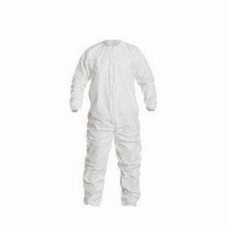 DuPont Tyvek IsoClean Coveralls, Bound Seams & Neck Qty 25 IC253BWHXL0025CS