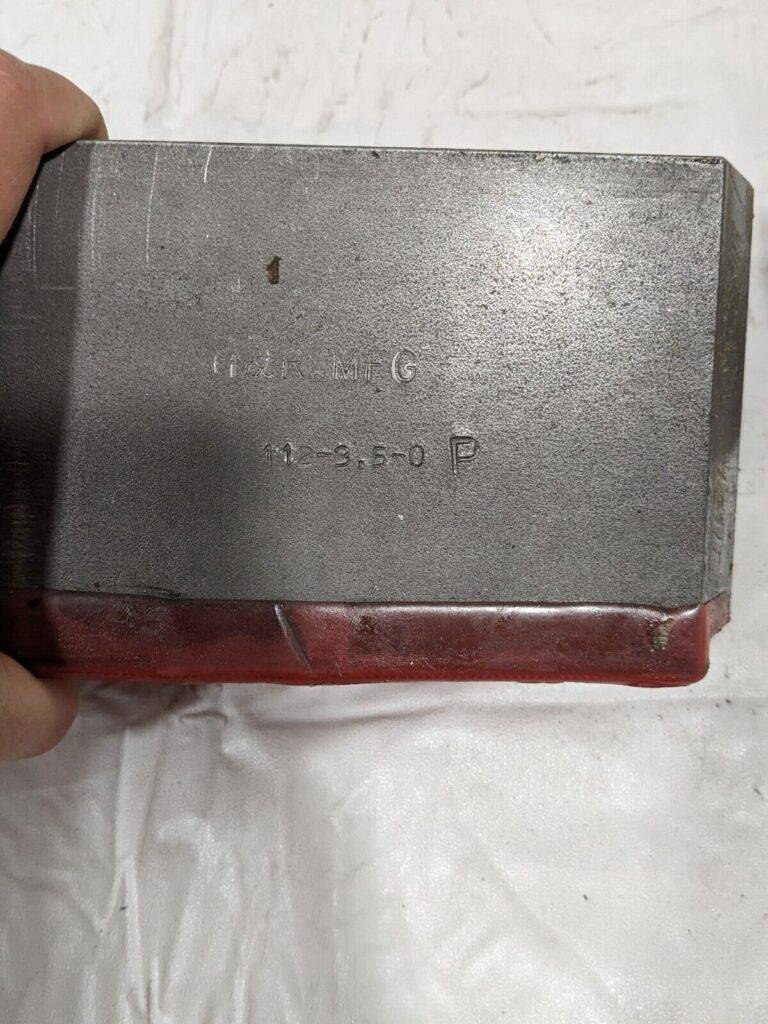H&R Serrated Soft Jaws 12" & Up Chuck Capacity 1.5mm 60° INCOMPLETE HR112-3-5OP