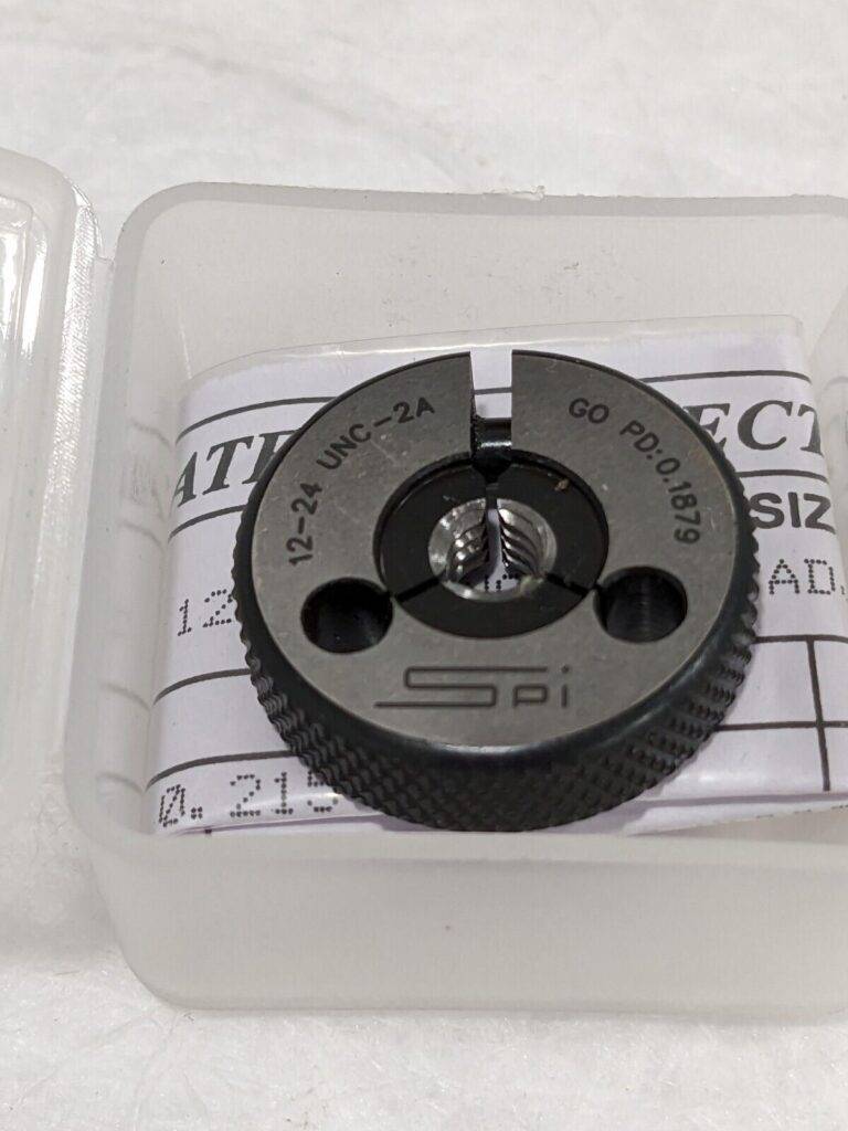 SPI Threaded Ring Gage: #12-24 Thread, Class 2A, Go 23-147-2